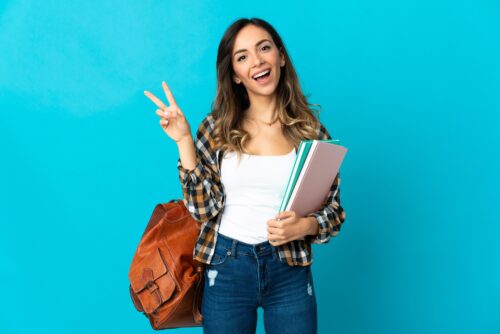 image of college student